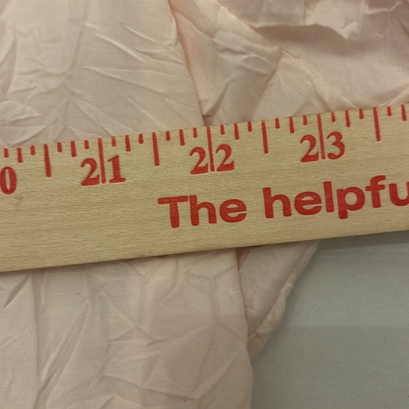 Chico's Weekends Lt Pink Lightweight Button Front Jacket Sz 3 - Picture 12 of 12